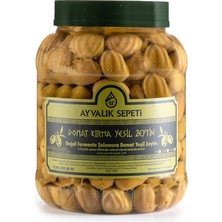 Ayvalık Sepeti Domat Kırma Yeşil Zeytin