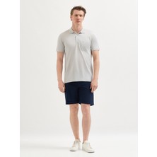 Karaca Gri T-Shirt-Polo Yaka Tişört