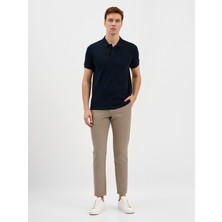 Karaca Lacivert T-Shirt-Polo Yaka Tişört