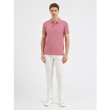 Karaca Pembe T-Shirt-Polo Yaka Tişört