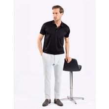 Karaca Siyah T-Shirt-Polo Yaka Tişört