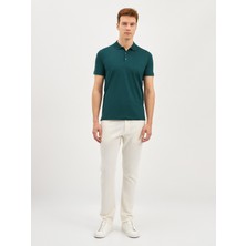 Karaca Yeşil T-Shirt-Polo Yaka Tişört