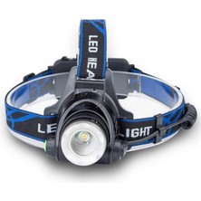 Plentiful Şarjlı Kafa Feneri 6000 Lümen Profesyonel Su Geçirmez T6/l2 Zoomlanabilir