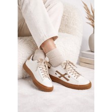 Melinta Shoes Melinta Bağcıklı Renkli Rahat Günlük Kadın Sneaker