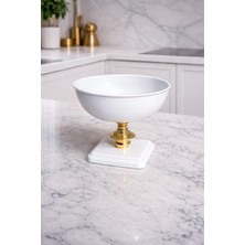 Kare Ayak Metal Vazo