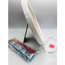 Duck Hoby 20X20 Yuvarlak Çerçeveli Çocuklar Için Boncuklu Taşlı Mozaik Elmas Boyama Goblen Pano Tablo Resim Boncuk Puzzle Diamond Painting