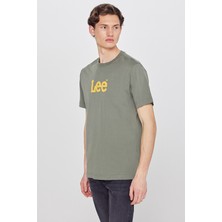 Lee %100 Pamuk Regular Fit Normal Kesim Logo Detaylı Tişört