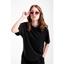 Loco Loco Kız Çocuk 8399 Oyso Oversıze Tshirt