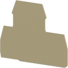 Klemsan 449010 Npp 2 / Pık 4n-Pık 2,5n Bej Nihayet Plakası Pık Için 25 Ad Pık Için 25 Adet