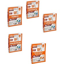 Gizli Meb Böyle Sordu Lgs Türkçe+Matematik+Fen+Din+Inkılap Çıkmış ve Örnek Sorular Set(5kitap)