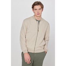 Lee Keten Regular Fit Normal Kesim Cepli Bomber Ceket