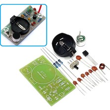 Devre Dünyası Dc 3V Basit Fm Verici Kit Rf-02 Kendin Yap Hobi Devresi Dıy Lehimleme Kiti Demonte(Montesiz)