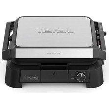 Tefal Supergrill 3in1 Inox 2000 W Izgara ve Tost Makinesi Outlet Teşhir Ürün