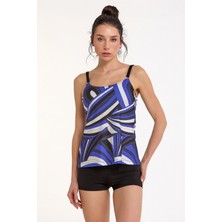 Kocabey  0063-3011 Kadın Şortlu Tankini