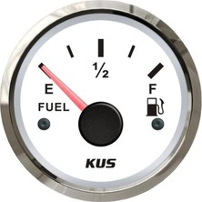 Kus Yakıt Seviye Göstergesi 12-24V, 240-33OHM, Beyaz