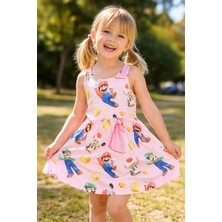 Rüzmus Mario Baskılı Elbise