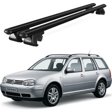 Today Auto Venüs Volkswagen Golf Variant (1999-2006) Uyumlu Siyah Ara Atkı Port Bagaj Tavan Barı