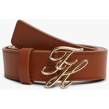 Tommy Hilfiger Th Scrıpt 3.0 Kadın Kahverengi Kemer - AW0AW18568