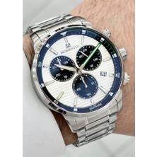 Momentus Orijinal Fonksiyonlu Çelik Kordon Su Geçirmez Erkek Kol Saati ILKSM393S-02SS