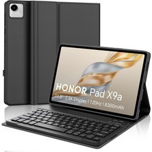 M.TK Moveteck Honor Pad X9A/X9 Pro 11.5 Inç Tablet Klavyeli Kılıf Kablosuz Bluetooth Kalem Bölmeli