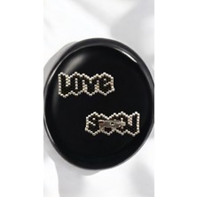 Seard Miyuki Boncuk El Yapımı Love Broş - Yaka Iğnesi 2