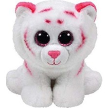 Nusrat Bilişim Mega Tabor - Pınk/whıte Tıger Reg Pembe/beyaz Aslan 15CM Peluş Oyuncak