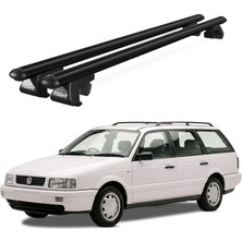Today Auto Venüs Volkswagen Passat Variant (1990-1996) Uyumlu Siyah Ara Atkı Port Bagaj Tavan Barı