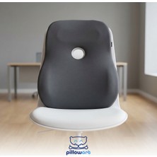 Pillowart Visko Sırt Minderi Bel Yastığı – Ergonomik Bel Desteği