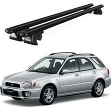 Today Auto Venüs Subaru Impreza (2000-2004) Uyumlu Siyah Ara Atkı Port Bagaj Tavan Barı