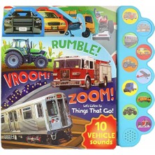 Cottage Door Press Rumble! Vroom! Zoom! Let's Listen To Things That Go! (10 Vehicle Sounds)