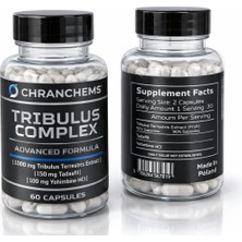 Chranchems Tribulus Complex Advanced Formula - Yüksek Saponin Oranlı Takviye Edici Gıda - 60 Kapsül