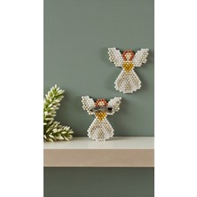 Seard Miyuki Boncuk El Yapımı Melek Broş - Yaka Iğnesi 3