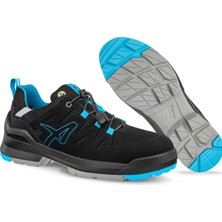 Albatros Fastpack Siyah Mavi Low S1PL Esd Kaymaz Elektrostatik Taban Iş Güvenlik Ayakkabısı