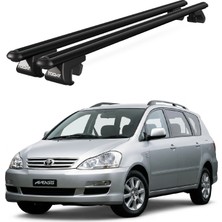 Today Auto Venüs Toyota Avensis Verso (2001-2008) Uyumlu Siyah Ara Atkı Port Bagaj Tavan Barı