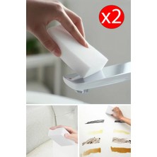 Emofom 2 Adet Çok Amaçlı Temizlik Süngeri Mutfak, Banyo, Küvet ve Araç Sihirli Sünger