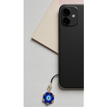 Seard Miyuki Boncuk El Yapımı Nazar Boncuğu Telefon Çarmı - Charm