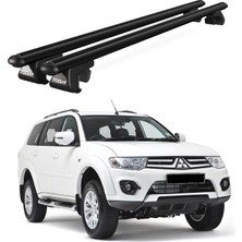 Today Auto Venüs Mitsubishi Pajero Sport (2009-2016) Uyumlu Siyah Ara Atkı Port Bagaj Tavan Barı