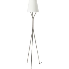 IKEA Nikelaj Kaplama Nikelaj Kaplama Dekoratif Yer Lambası 151 cm Lambader