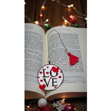 Seard Miyuki Boncuk El Yapımı Love Kitap Ayracı 2