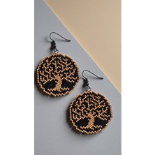 Seard Miyuki Boncuk El Yapımı Hayat Ağacı Küpe 1