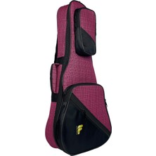 Fortex 450 Serisi Concert Ukulele Çantası - Pembe