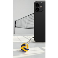 Seard Miyuki Boncuk El Yapımı Voleybol Topu Telefon Çarmı - Charm