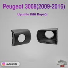 AutoPit 3D Peugeot 3008 (2009–2016) Uyumlu Kilit Kapağı