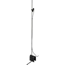 IKEA Siyah Dekoratif Yer ve Okuma Lambası 153 cm Lambader