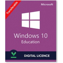 Microsoft Windows 10 Education 5pc Dijital Lisans Anahtarı