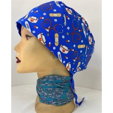 Onurteks Likralı Doktor, Hemşire Bonesi, Cerrahi Bone, Renkli Bone, Medikal Bone, Desenli Bone, Likralı Bone