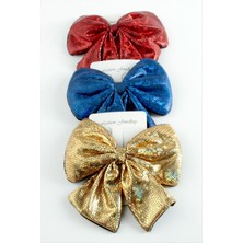 Oval Desenli Fiyong Otomatik Toka 13 cm