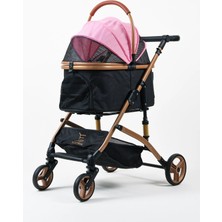 ELECTRON Kedi Köpek Arabası & Puseti – Amortisörlü Katlanabilir Evcil Hayvan Taşıma Arabası |pet Stroller |f1