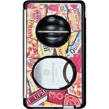 Cigarloong Çok Fonsiyonlu Metal Double Puro Kesici Delici ve Iğne Brand