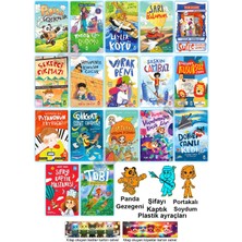 Timaş Çocuk 2. 3. 4. Sınıf 2026 Okuma Set Panda Gezegeni Şifayı Kaptık Hastanesi Sufle Severler Sahnesi 17 Kitap